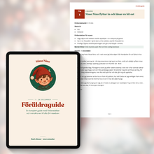 Digital föräldraguide med förberedelser, materiallista och instruktioner till 24 nissebrev